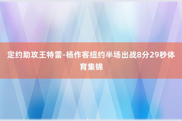 定约助攻王特雷-杨作客纽约半场出战8分29秒体育集锦