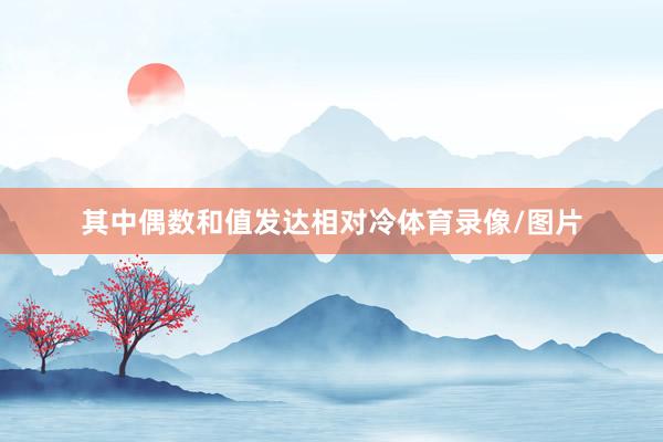 其中偶数和值发达相对冷体育录像/图片