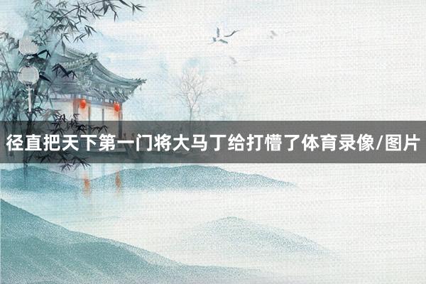 径直把天下第一门将大马丁给打懵了体育录像/图片