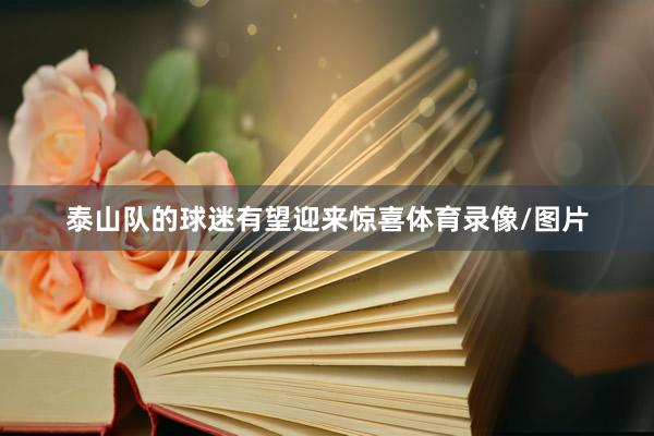 泰山队的球迷有望迎来惊喜体育录像/图片