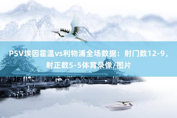 PSV埃因霍温vs利物浦全场数据：射门数12-9，射正数5-5体育录像/图片