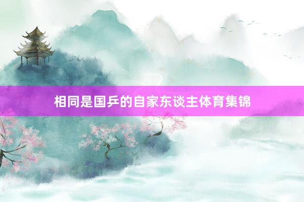相同是国乒的自家东谈主体育集锦