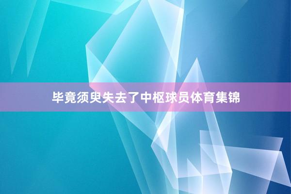 毕竟须臾失去了中枢球员体育集锦