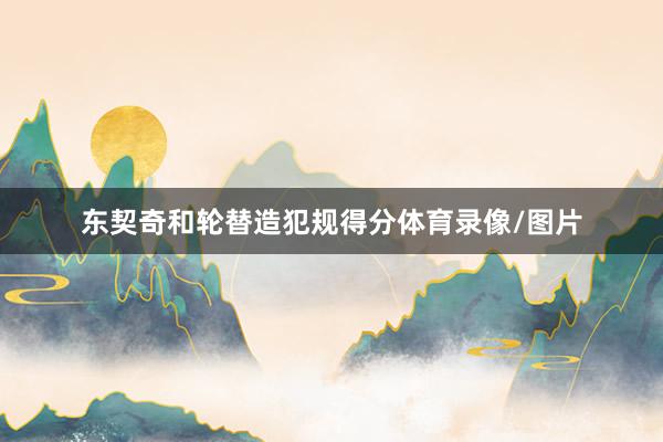 东契奇和轮替造犯规得分体育录像/图片