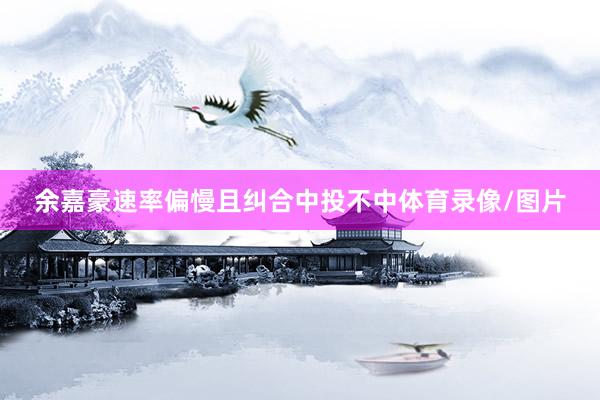 余嘉豪速率偏慢且纠合中投不中体育录像/图片