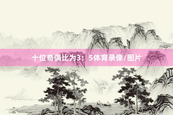十位奇偶比为3：5体育录像/图片