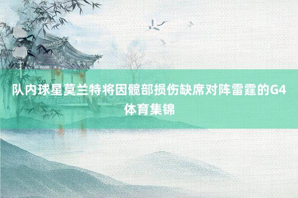 队内球星莫兰特将因髋部损伤缺席对阵雷霆的G4体育集锦