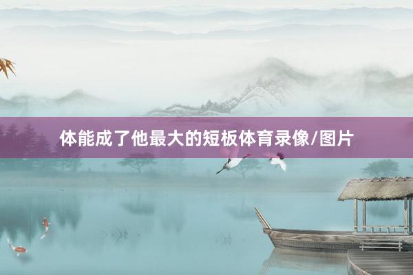体能成了他最大的短板体育录像/图片