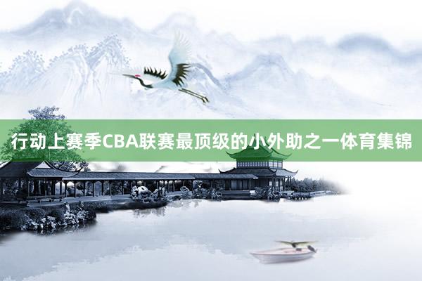 行动上赛季CBA联赛最顶级的小外助之一体育集锦