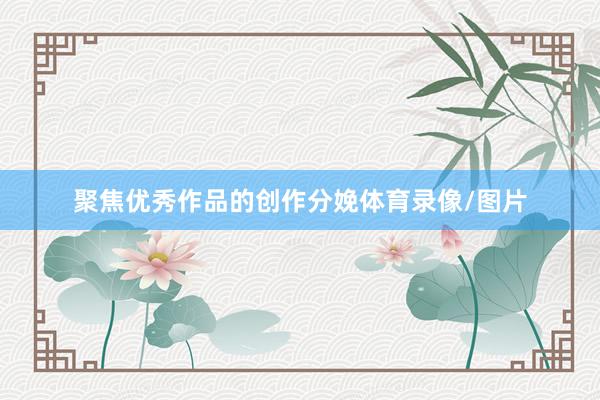 聚焦优秀作品的创作分娩体育录像/图片