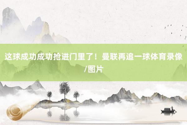 这球成功成功抢进门里了！曼联再追一球体育录像/图片