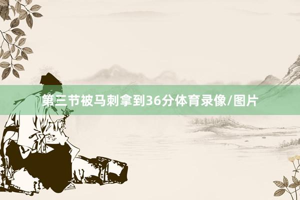 第三节被马刺拿到36分体育录像/图片